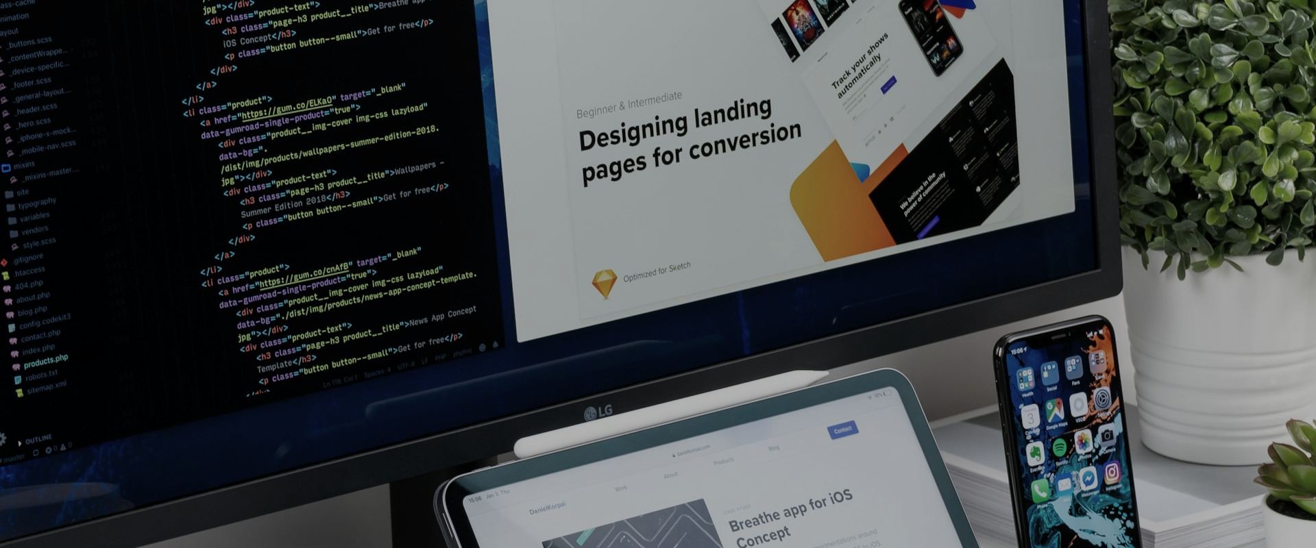 QC Webworks webdesign page background